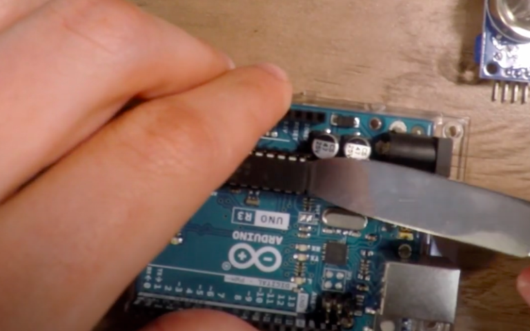 Removing the Arduino Microcontroller